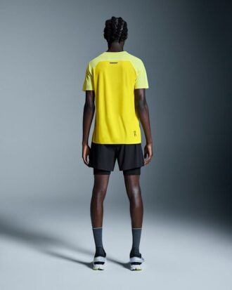 Uomo 5″ Performance 2/1 Pantaloncini Neri